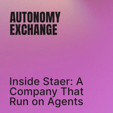 Cover Image for Inside Staer: A Company That Runs on Agents