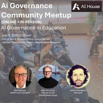 Cover Image for AI Governance in Education (Seattle + Online)