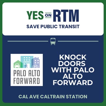 Cover Image for Door Knocking Near California Ave with Palo Alto Forward
