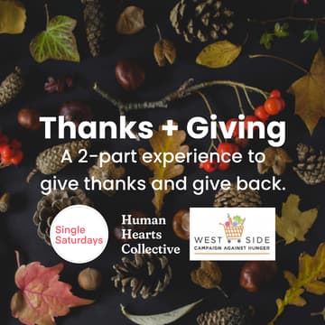 Cover Image for Thanks + Giving (part 1: giving thanks)