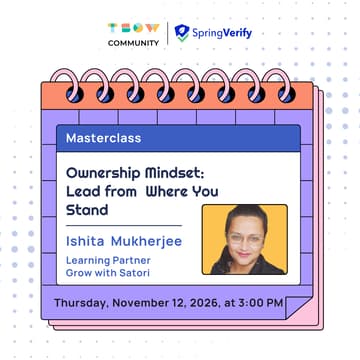 Cover Image for Ownership Mindset : Lead from Where You Stand