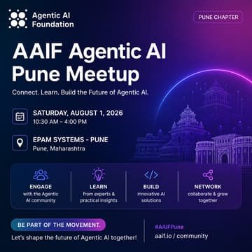 Cover Image for AAIF Agentic AI Pune Meetup