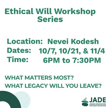 Cover Image for What Matters Most? Creating Your Ethical Will