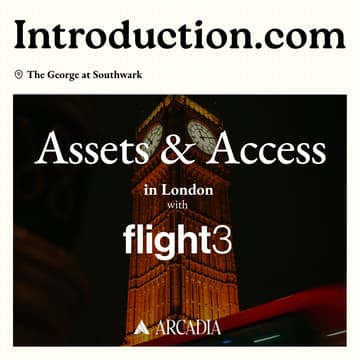 Cover Image for Assets & Access London with Flight3