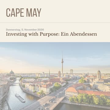 Cover Image for Investing with Purpose: Ein Abendessen