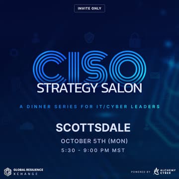 Cover Image for CISO Strategy Salon - Scottsdale