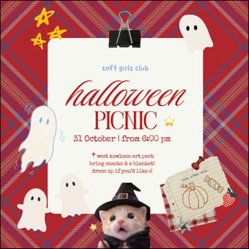 Cover Image for COZY HALLOWEEN PICNIC | SOFT GIRLS CLUB