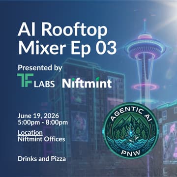 Cover Image for AI Rooftop Mixer Ep. 3 at TF Labs & Niftmint
