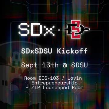 Cover Image for SDxSDSU Kickoff