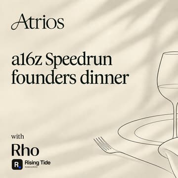 Cover Image for Speedrun Founders Dinner by Atrios