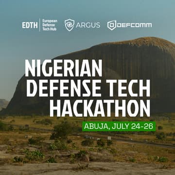 Cover Image for Nigerian Defense Tech Hackathon