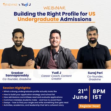 Cover Image for Building the Right Profile for US Undergraduate Admissions