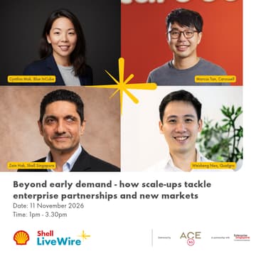 Cover Image for Shell LiveWire Insight Session: Beyond Early Demand - How scale-ups tackle enterprise partnerships and new markets