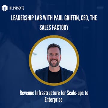 Cover Image for IFL Leadership Lab w/ Paul Griffin