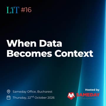 Cover Image for LiT#16 - When Data Becomes Context for AI Agents and Business Decisions