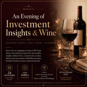 Cover Image for An Evening of Investment Insights & Networking