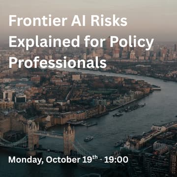 Cover Image for Frontier AI Risks Explained for Policy Professionals