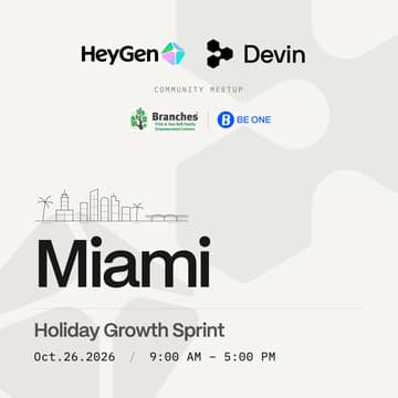 Cover Image for Devin x HeyGen: Be One Workshop