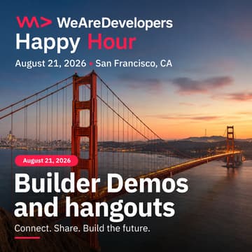 Cover Image for AI Happy Hour with WeAreDevelopers