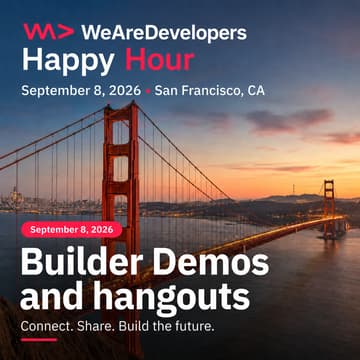 Cover Image for WeAreDevelopers Happy Hour