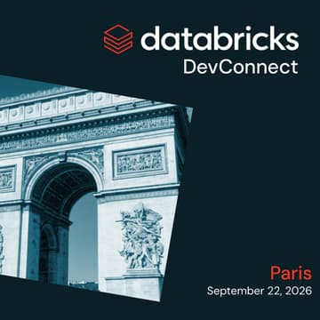 Cover Image for Databricks DevConnect | Paris