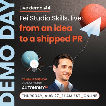 Cover Image for Fei Studio Skills, live: from an idea to a shipped PR