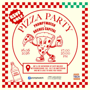 Cover Image for Pizza Party 🍕 Promptwatch x Arches Capital