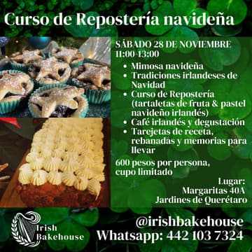 Cover Image for Curso de Repostería navideña