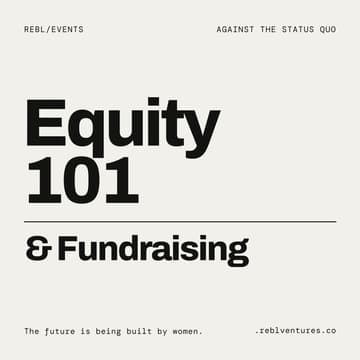 Cover Image for Foundational Equity: From Founding to First Funding - Presented by Carta