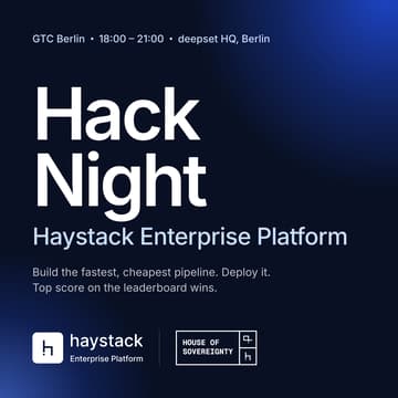 Cover Image for Hack Night: Haystack Enterprise Platform