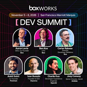 Cover Image for BoxWorks Dev Summit 2026