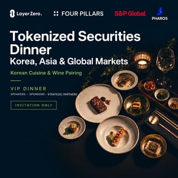 Cover Image for Tokenized Securities Dinner Korea, Asia & Global Markets