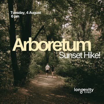 Cover Image for Arboretum Sunset Hike!