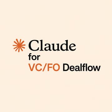 Cover Image for Claude for VC/FO Dealflow