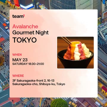 Cover Image for Avalanche Team1 グルメナイト TOKYO MAY