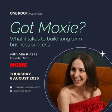 Cover Image for Got Moxie? What it takes to build long-term business success with Mia Klitsas, Founder of Moxie