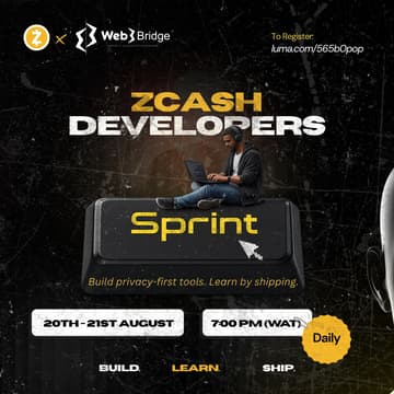 Cover Image for Zcash Developers Sprint (Web3bridge)