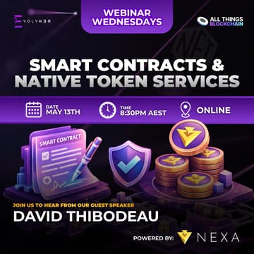 Cover Image for Smart Contracts and Native Token Services on Nexa
