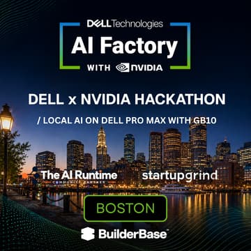 Cover Image for Dell x NVIDIA Hackathon / Local AI on Dell Pro Max with GB10 -- Boston