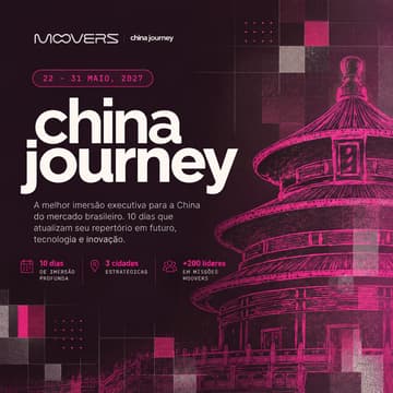 Cover Image for Moovers Journey | Imersão China Maio 2027