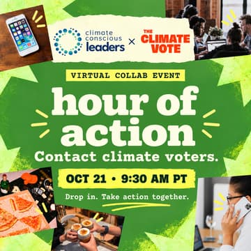 Cover Image for Hour of Action: CCL × The Climate Vote