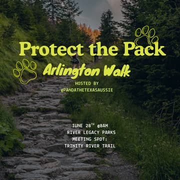 Cover Image for Protect the Pack Arlington, TX Dog Walk