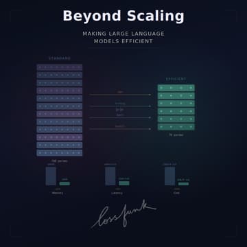 Cover Image for Beyond Scaling: Making Large Language Models Efficient