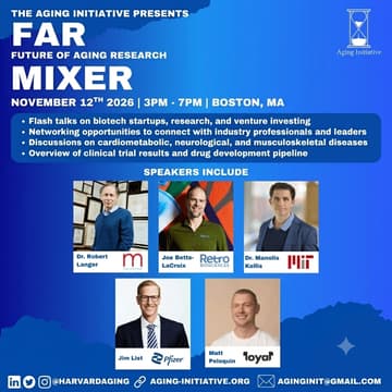 Cover Image for Future of Aging Research (FAR) Mixer 2026