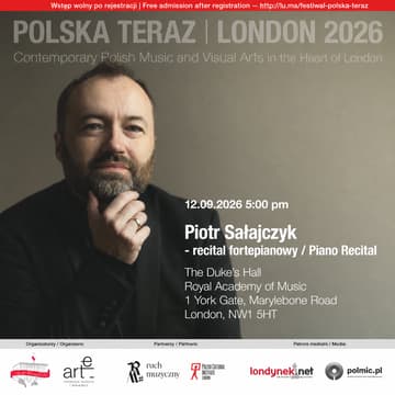 Cover Image for Piotr Sałajczyk - recital fortepianowy | Piano Recital