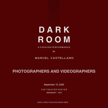 Cover Image for Dark Room — Backstage Access for Photographers & Videographers
