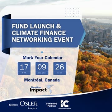Cover Image for Inclusive Climate Action Fund Launch & Climate Finance Networking Event