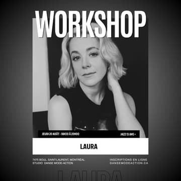 Cover Image for Laura - Workshop Jazz - 13 ans et +