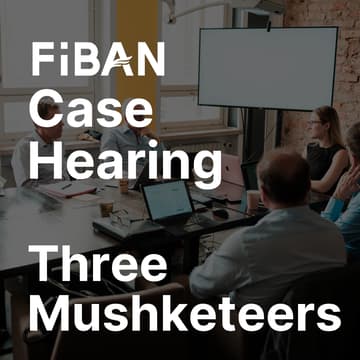 Cover Image for FiBAN Case Hearing: Three Mushketeers (Online)