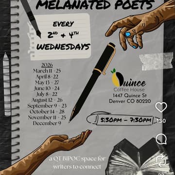 Cover Image for Melanated Poets